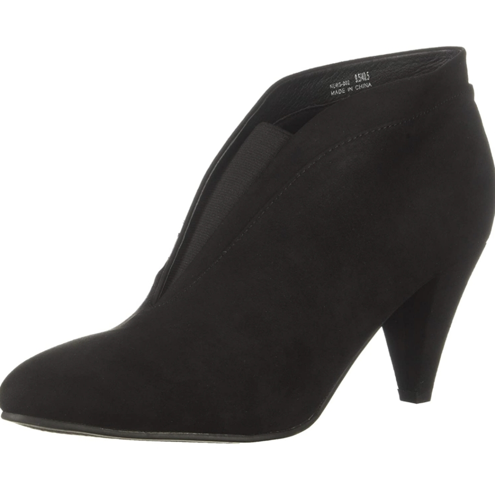 CL by Chinese Laundry Black Suede Nevine Ankle Boot